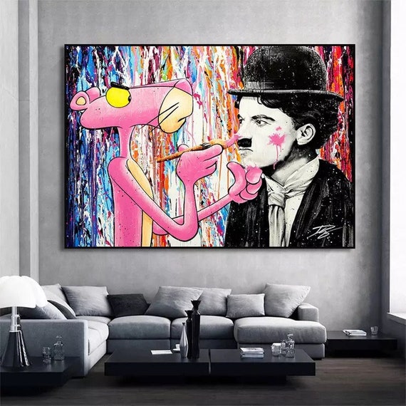 Pink Panther Pop Art 