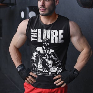 The LURE New York Legendary Gay Bar Muscle Shirt, Retro Queer Fetish Pub Leather Rubber Uniform Daddy Top, Homosexual Nostalgic Memorabilia