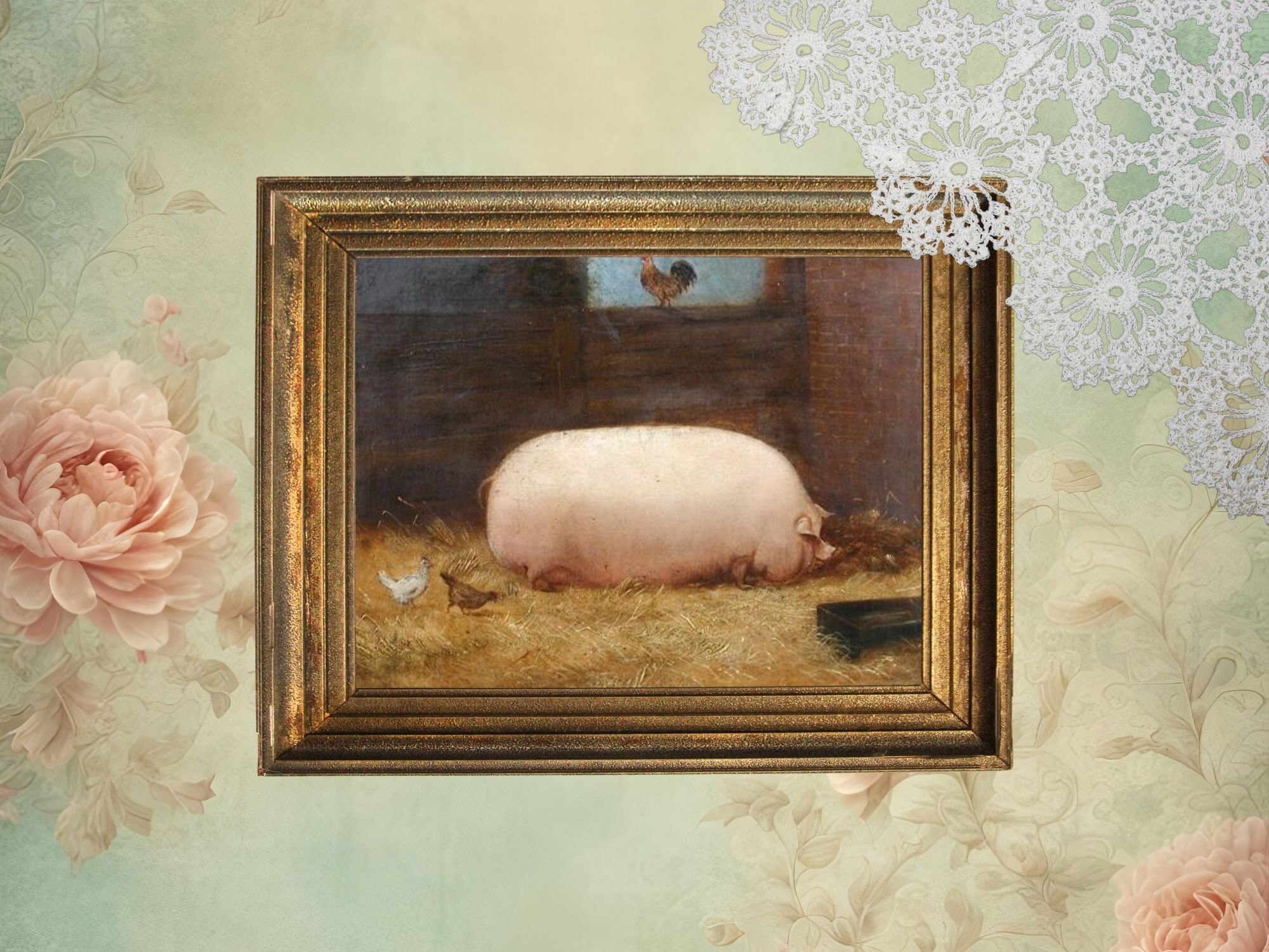 古生地 豚の置物 アンティーク ビンテージ vintage pig 刺し子 古生地 豚の置物 アンティーク ビンテージ vintage pig 刺し子