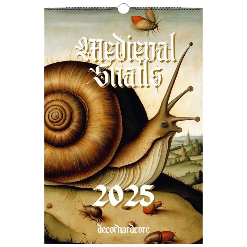 Medieval Calendars 2025 - Etsy