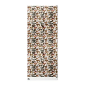 Medieval Cats Ugly Wrapping paper roll