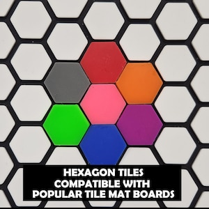 Hex Tile Replacements | Snap-On Letter Board Tiles