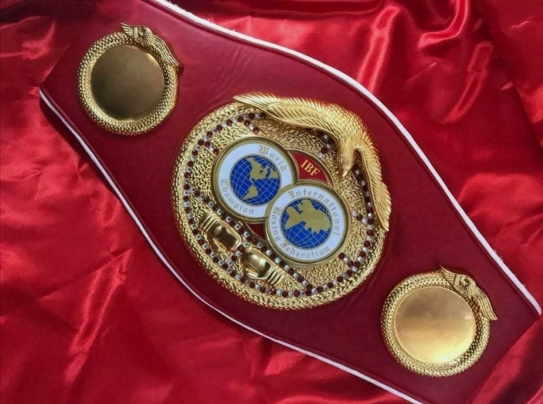 IBF WORLD INTERNATIONAL Box-Meisterschaften Titelgürtel