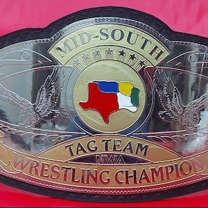 NWA TAG TEAM wrestling championship title belt