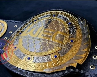 WEC WORLD EXTREME cage fighting championship title belt