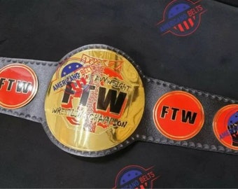 FTW WORLD HEAVYWEIGHT wrestling championship title belt
