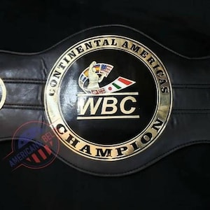 WBC WORLD HEAVYWEIGHT boxing championship title belt