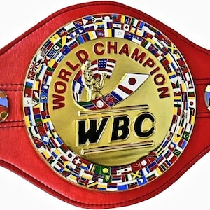 WBC WORLD HEAVYWEIGHT Boxing Championship Title Belt