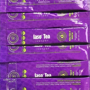 12 Iaso Instant Tea + Water Bottle