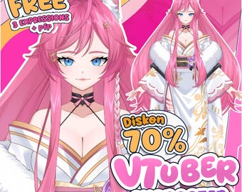Custom Live2D VTuber Model  Fully rigged |  Vtuber Model Commission, Male Vtuber, Vtuber Model Female,  Vtuber Asset, Vtuber Vbridger