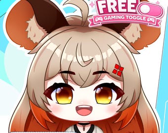 Custom Chibi PNGTuber, Pngtuber Commission, Streaming Avatar Commission,PNGtuber Model, PNGTuber