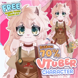 Niestandardowy model Vtuber Live2D | Zlecenie VTuber, Mężczyzna Vtuber, Kobieta model Vtuber, PNGtuber, Zasób Vtuber