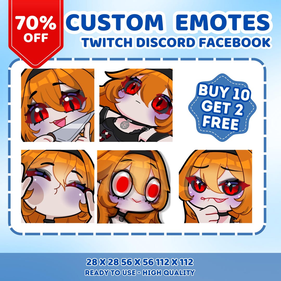 Lrf Sticker Custom Twitch Emotes | Animated Emotes | Twitch Emote for Streamer ...