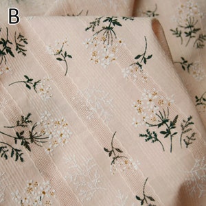Flower Cotton Fabric,Designer Fabric,Flower Fabric,Printed Fabric,Dress Fabric,Soft Fabric,Pillow Fabric,Fabric By The Yard,Cotton Fabric B