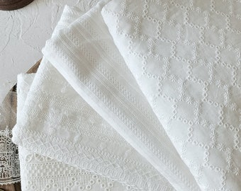 White Lace Fabric,Wedding Tulle Mesh Fabric,Embroidered Fabric,Wedding Lace Fabric,Bridal Dress Fabric,Designer Fabric,Fabric By Yard