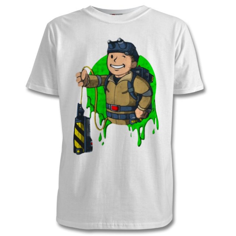 Fallout Ghostbusters T Shirt - Etsy UK