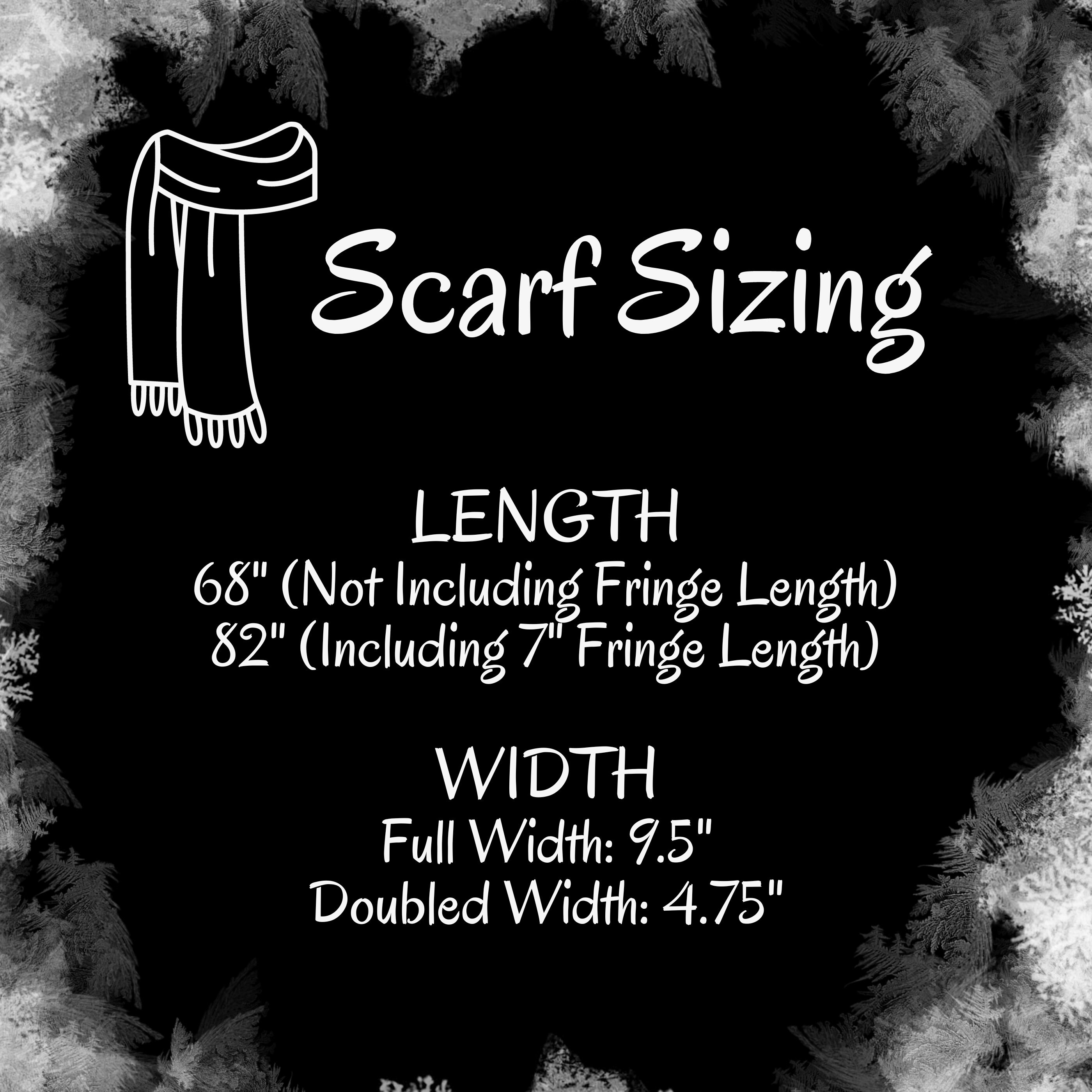 Handmade Crochet Scarf Hand Crocheted Scarf Perfect for Gifting