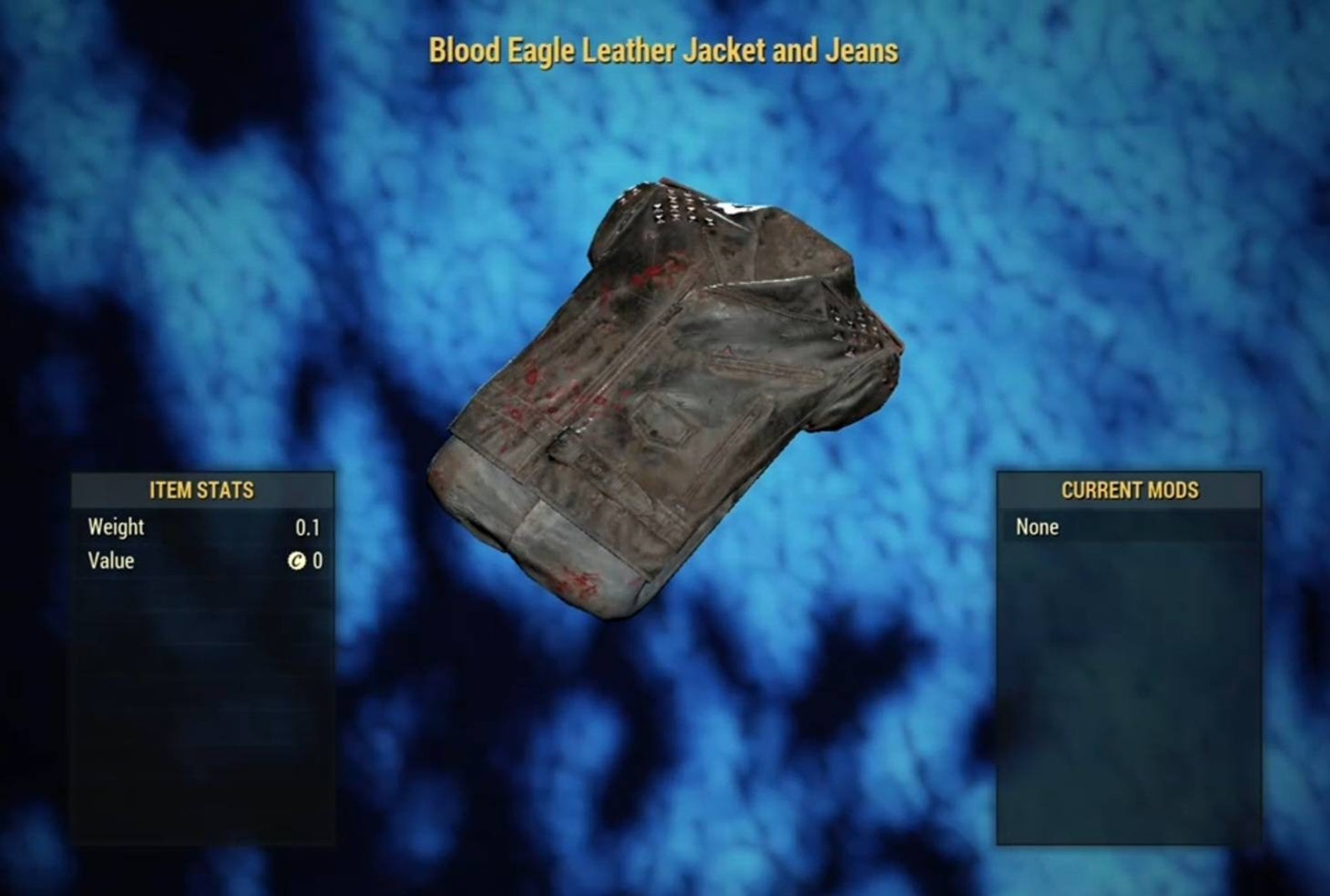 Fallout 76 Blood Eagle Leather Jacket and Jeans Xbox Etsy