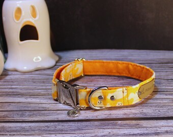 Orange Ghosties Collar
