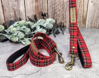 Royal Stewart Tartan Dog Lead