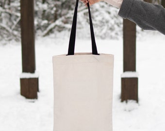 Shopper draagtas | Plat canvas tas digitaal naaipatroon | Katoenen tas | Direct PDF downloaden met instructies
