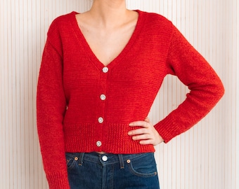 Spalis Cardigan | Knitting Pattern | Instant Download PDF | V-Neck Cardigan Pattern | Intermediate Sweater