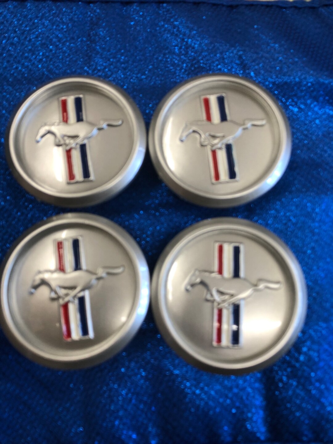 Set of 4 Ford Mustang Center Cap 68mm Etsy
