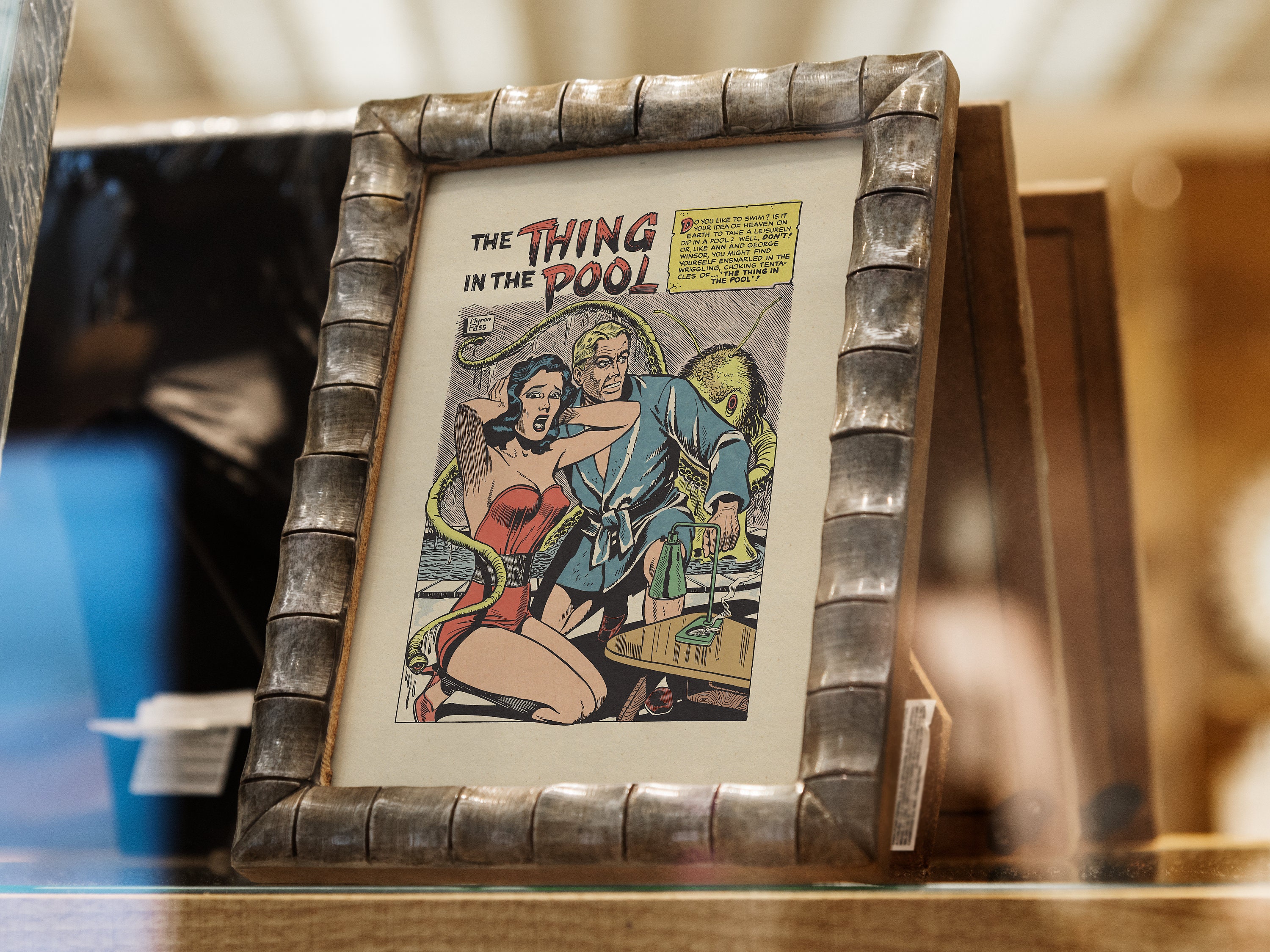 1950s Vintage Comic Wall Art, Printable Retro Comic Poster, Horror ...