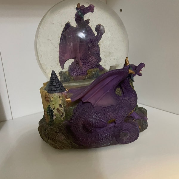 Vintage Snow Globe Etsy
