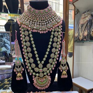 Buy Kundan Bridal Set Online In India Etsy India