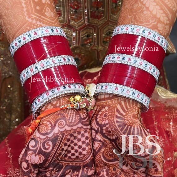 Punjabi Bridal Wedding Chura Indian Wedding Chura - Etsy
