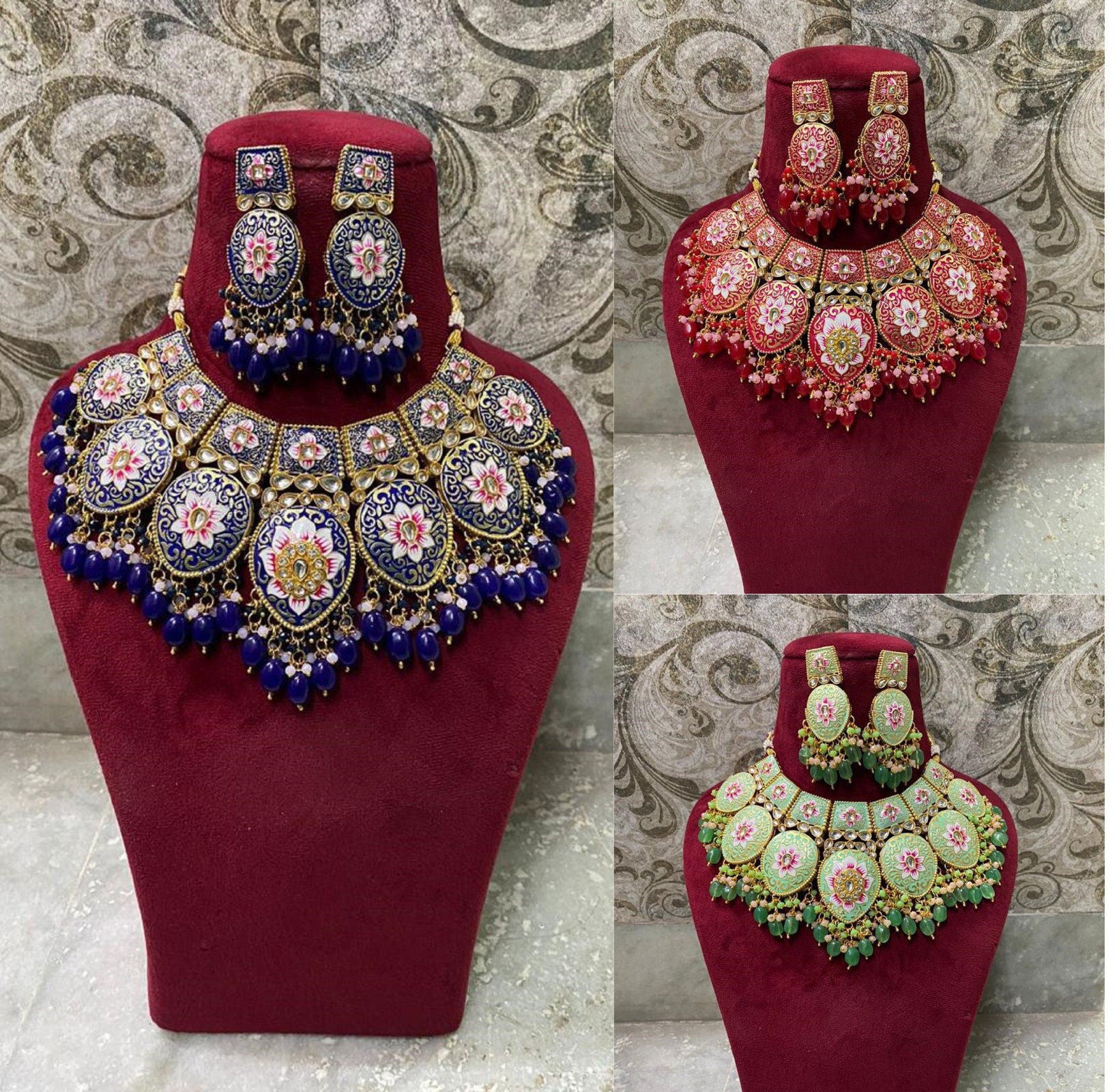Meenakari jewellery online sale