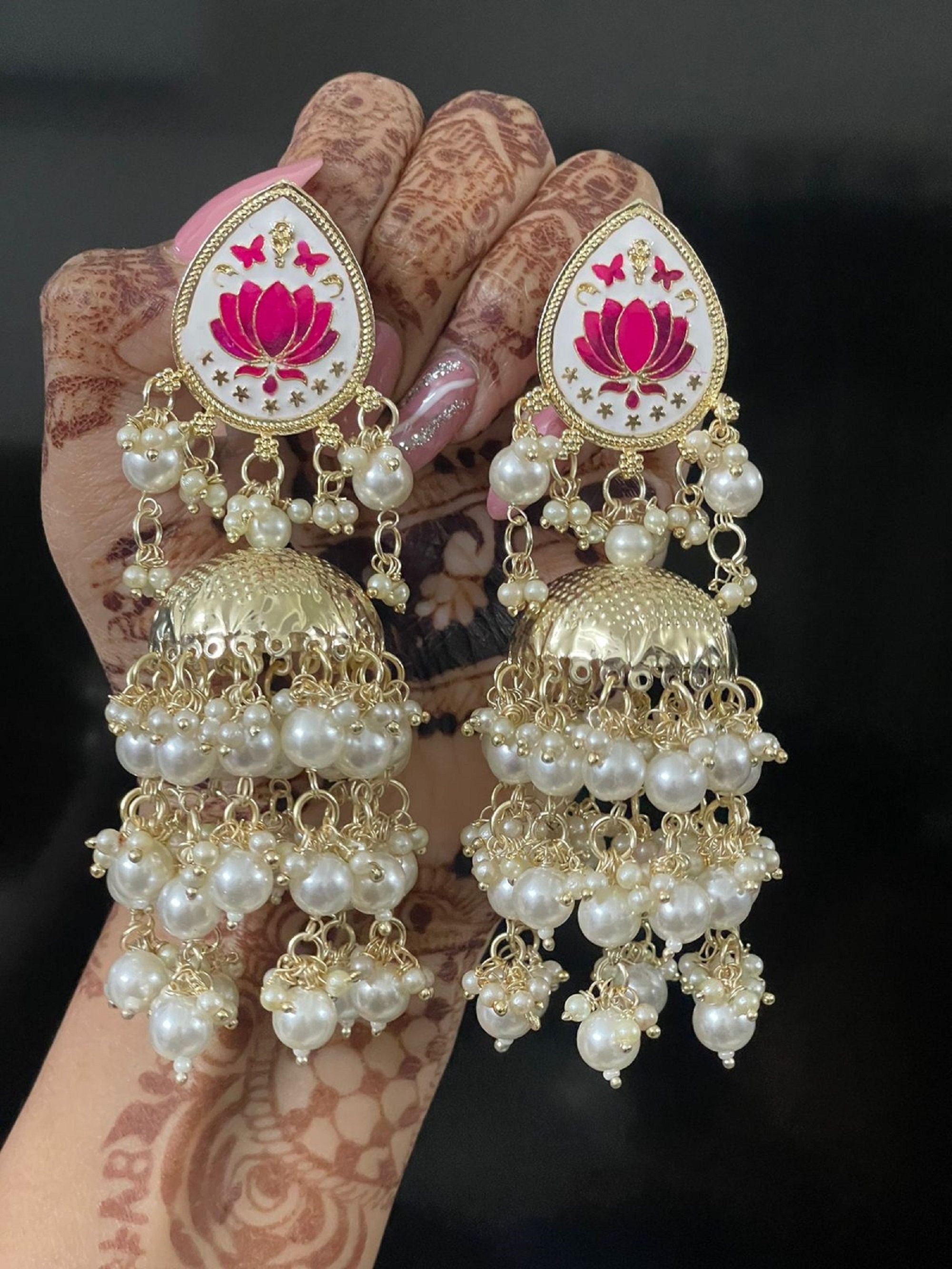 Latest party wear earrings deals