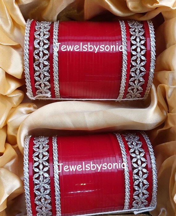 Traditional Bridal Chura. Punjabi Traditional Chuda. Wedding