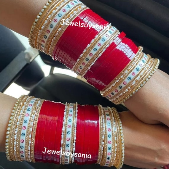 Bridal Chura Indian Wedding Choora Designer Chooda Punjabi Bridal