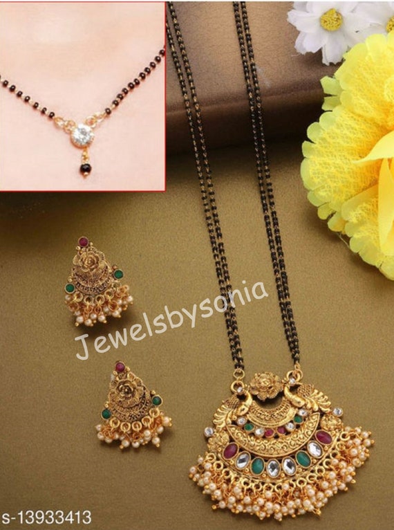 kundan mangalsutra set