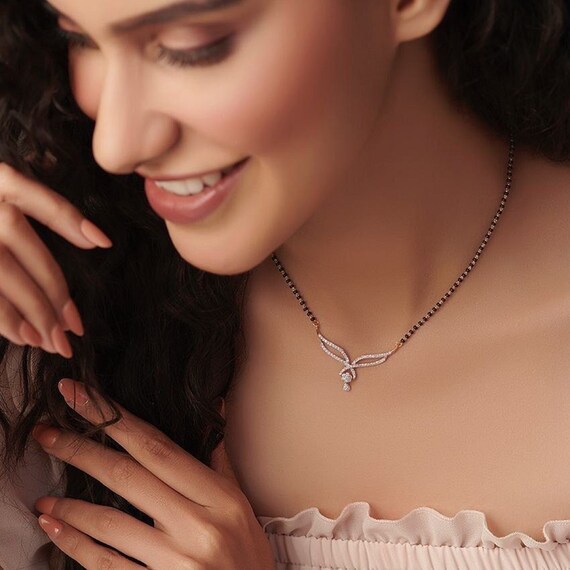 New design deals diamond mangalsutra
