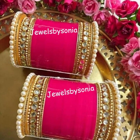 Magenta colour chura clearance