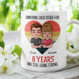 Personalized Mug - Annoying each other and still going strong - Couple - Gift