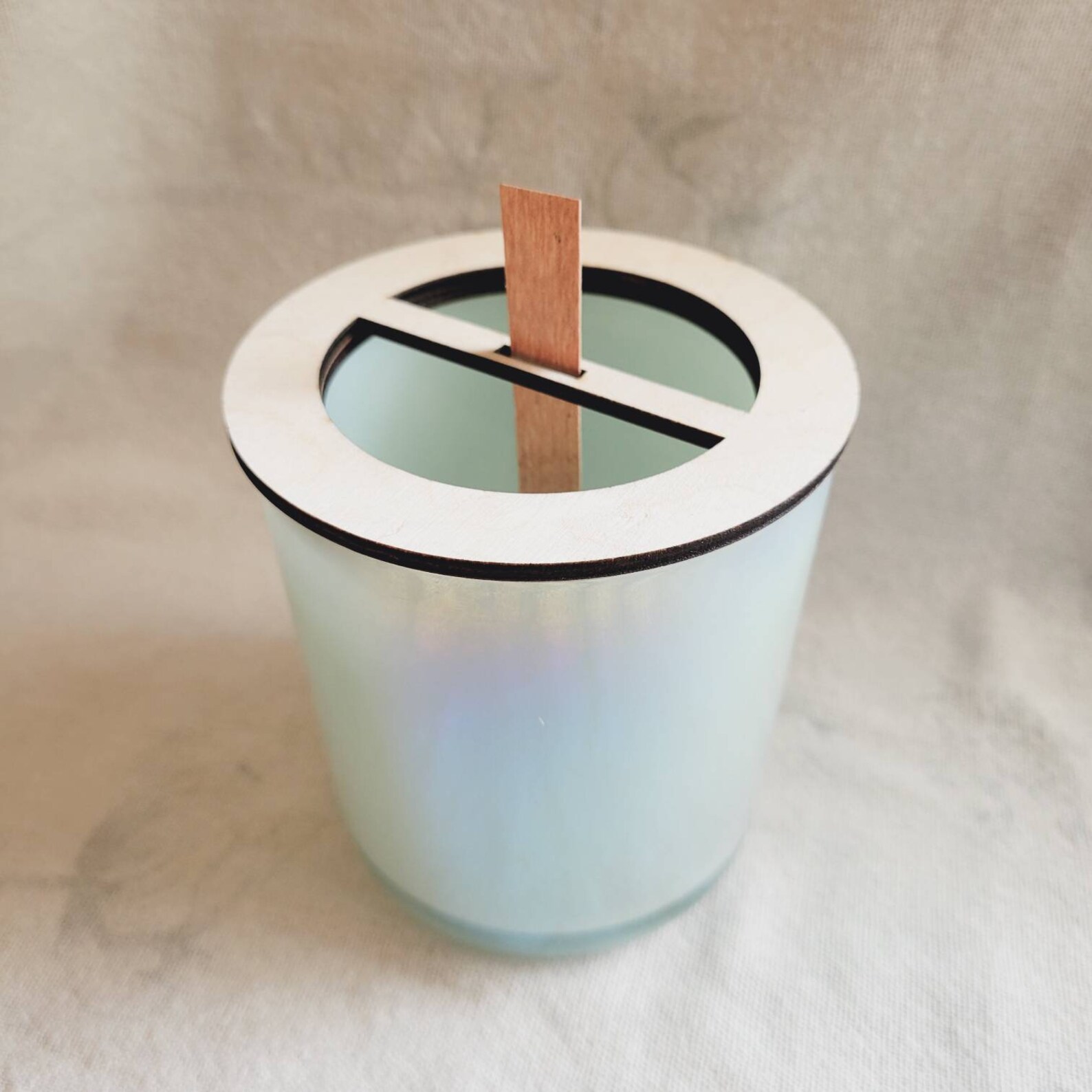 Makesy 12oz Aura Vessel Compatible Wooden Wick Holder Single Etsy