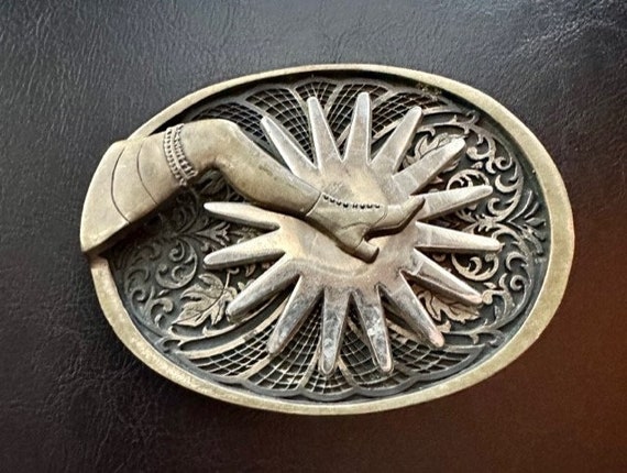 Dukes of Hazzard back to the Future III Belt Buckle the Gal Leg Spinning Spur Brass Belt Buckle Vance Duke Marty Mcfly Etsy