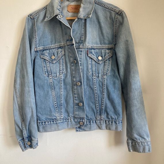 Vintage Levi's Hand-painted Denim Jacket: 