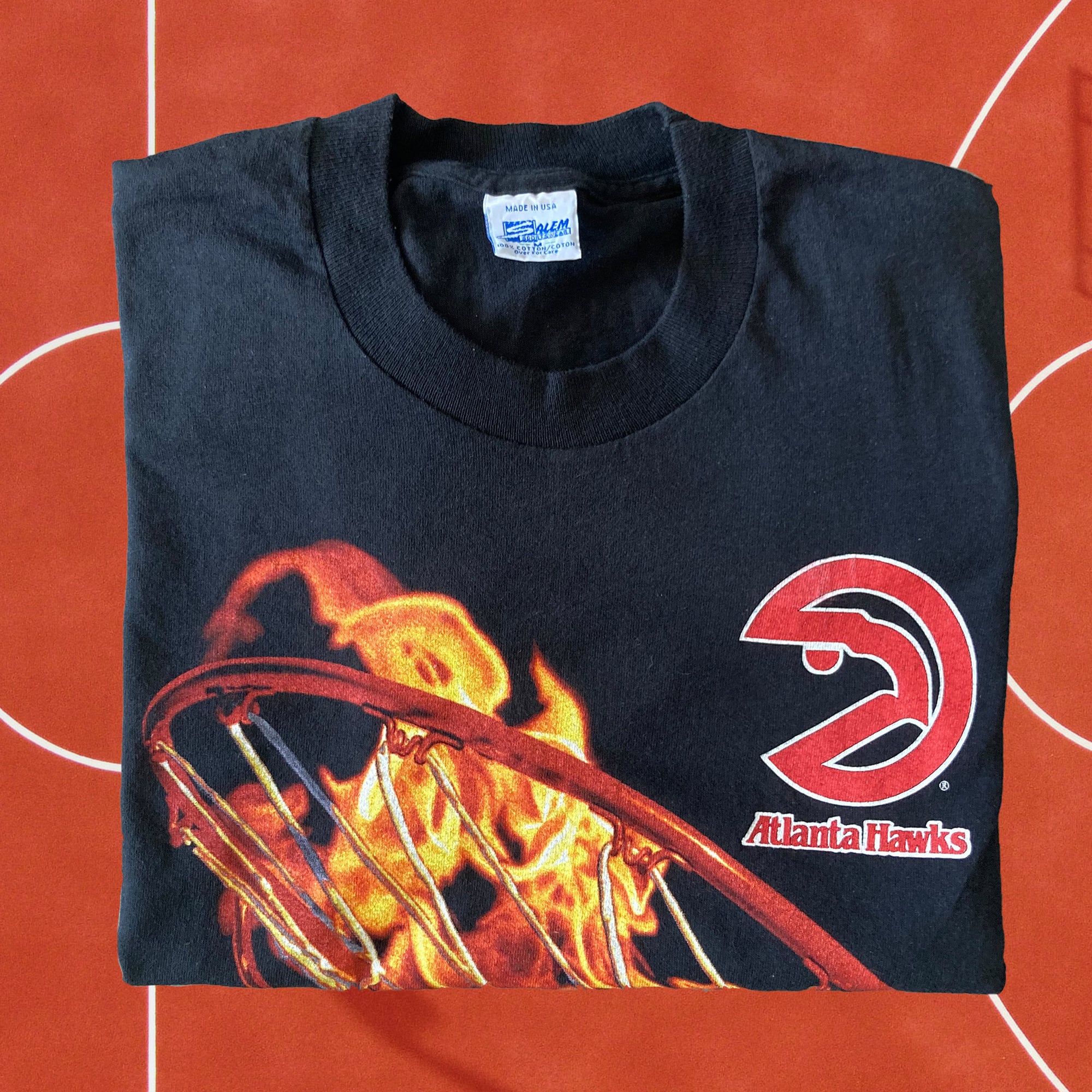 Atlanta Hawks 3D Hoodie Zippered Atlanta Hawks Graphic Printed - T-shirts  Low Price