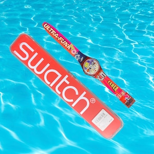 Vintage 1998 Swatch Uhr Ultra Funk Fever GR138 - Y2K Analog