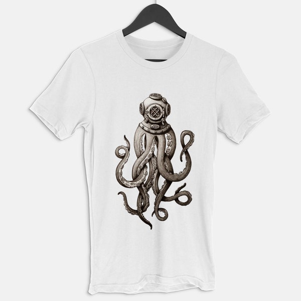 Octopus Shirt - Octopus Men's Shirt - Octopus T-Shirt Gift - Drummer Gift Octopus Shirt Drum Player Shirt Drummer Shirt