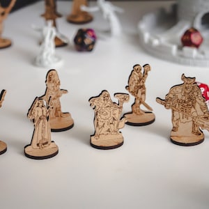 Miniature di eroi e cattivi di DND / Accessori per giochi di ruolo per serate di gioco / Regali di Dungeons and Dragons