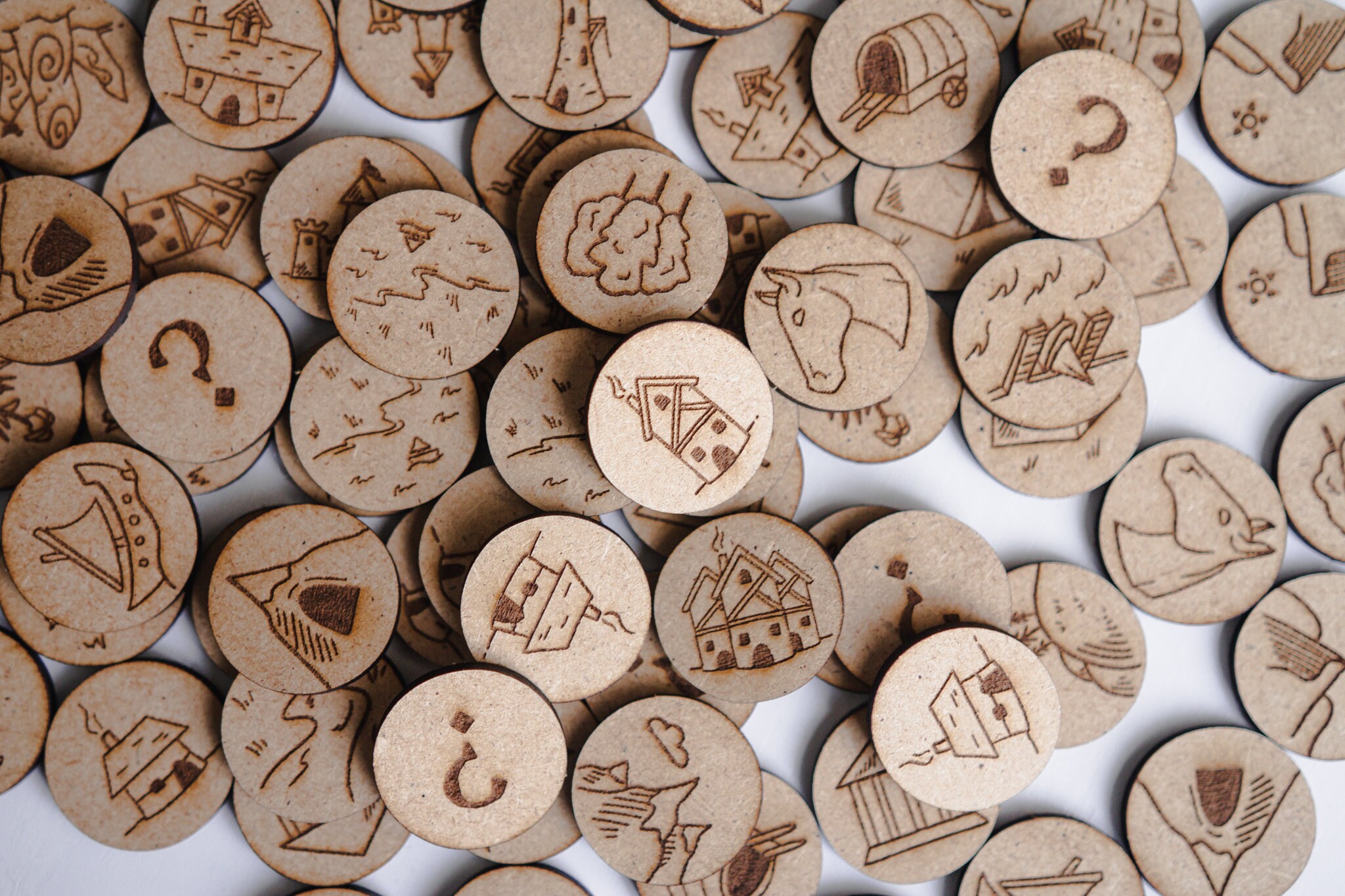 Map Pointing Tokens Laser Engraved Map Marker Tokens: DND 5E RPG Accessories - Etsy