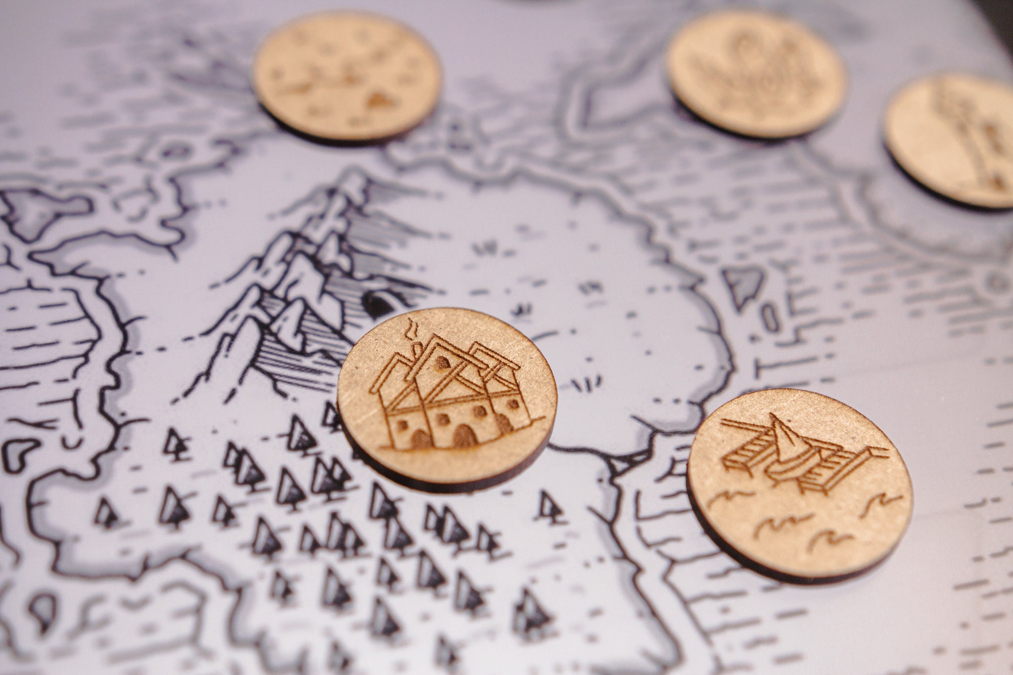 Map Marker Tokens DND 5E Tokens RPG Accessories for Game - Etsy