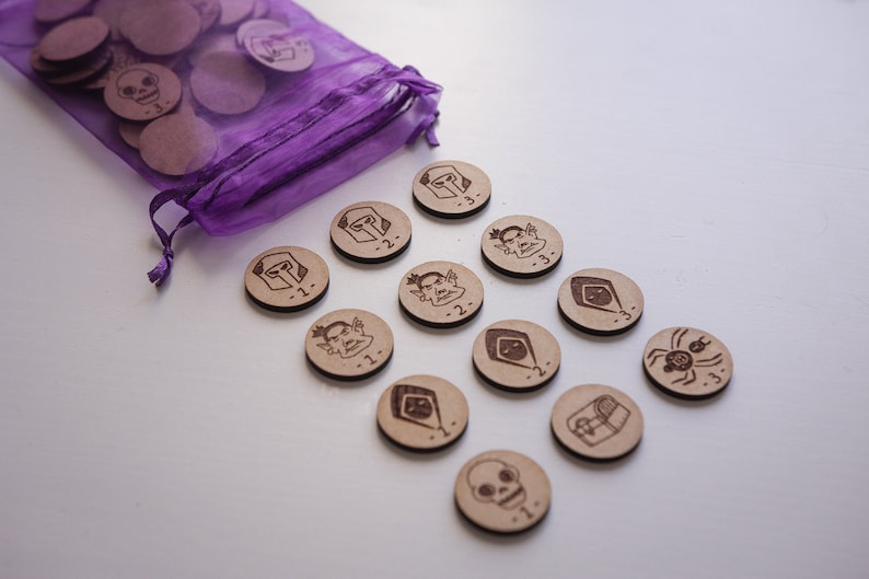 Monster Tokens DND 5E Tokens RPG Accessories for Game - Etsy