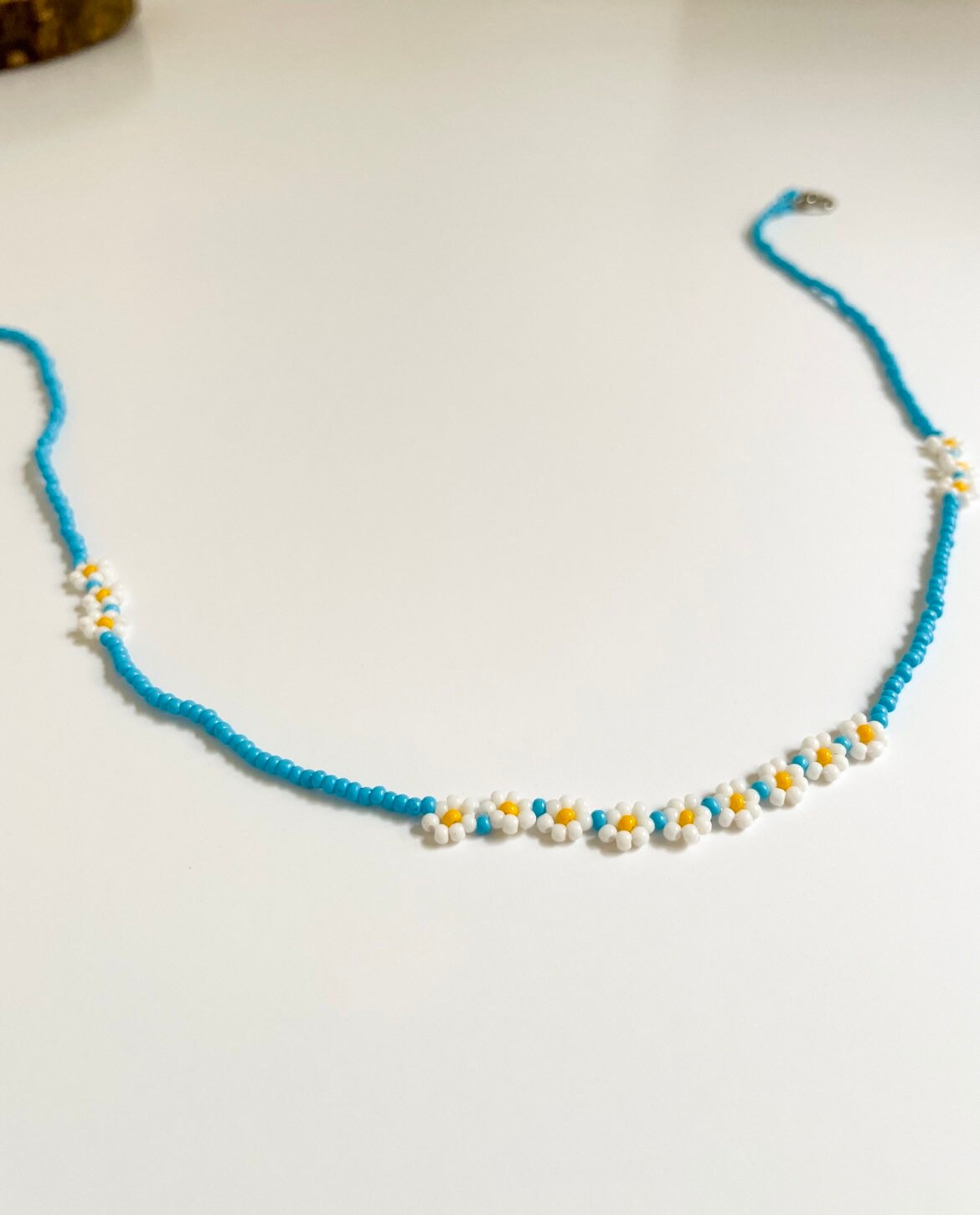 Multi Colour Necklacenatural Seed Bead minimalist Beaded - Etsy